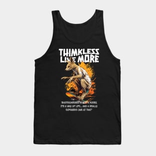 Street Skating Dog Tank Top